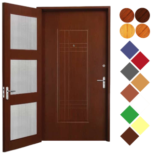 flymesh design wood door home