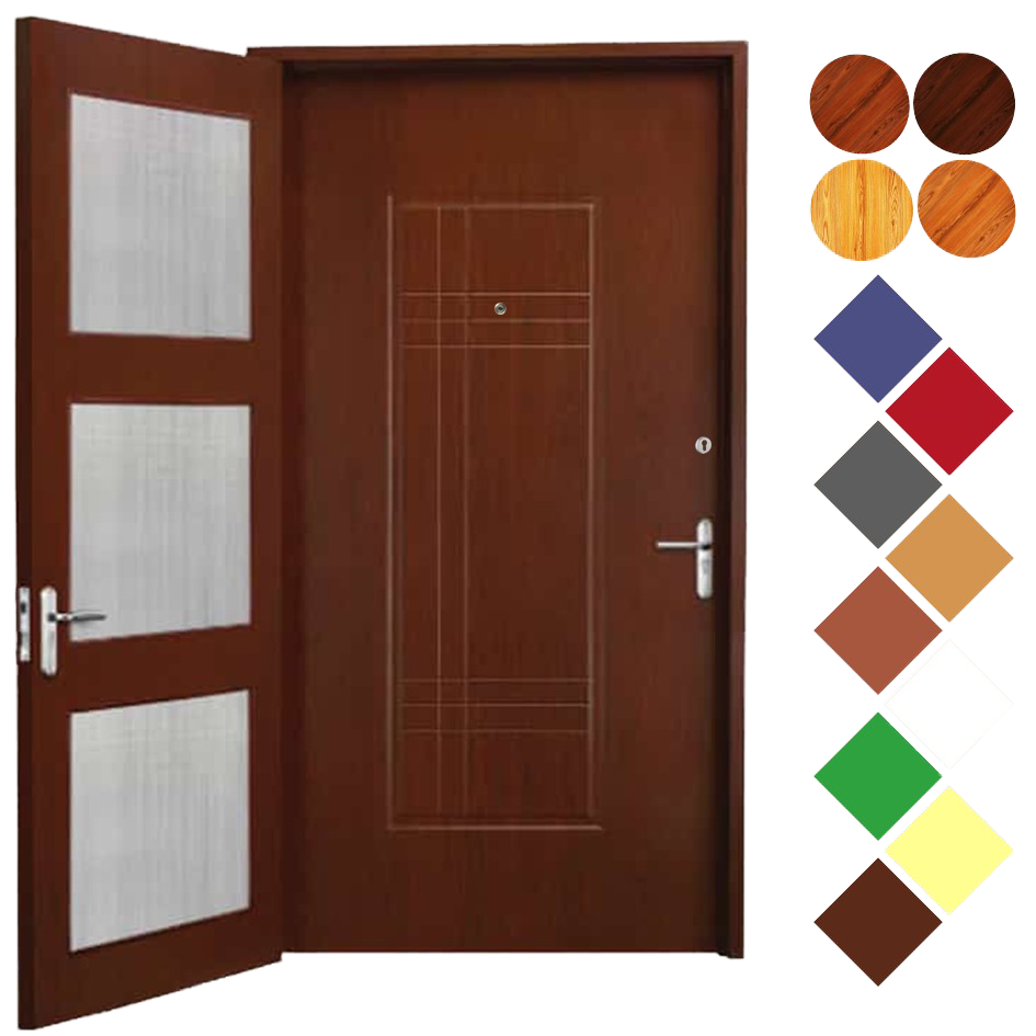 flymesh design wood door home